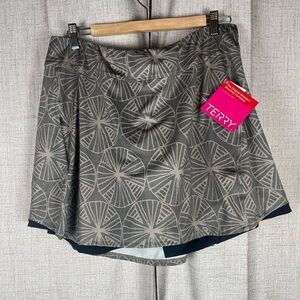 TERRY BICYCLES Women’s Flare Skort Padded Plus Wheels Sz 1X Cycling NWT